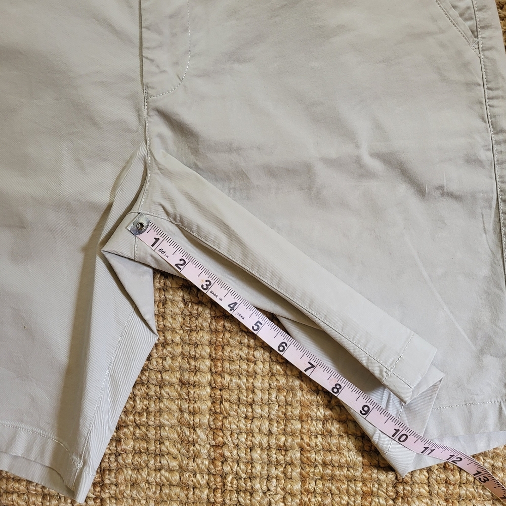 Bonobos Cotton Spandex Men's Khaki Shorts 33" x 9" inseam - Picture 3 of 6
